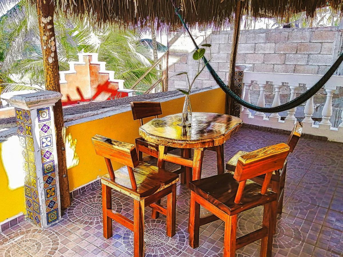 Beachfront Apartment Hacienda Del Cuyo El Cuyo Exterior foto