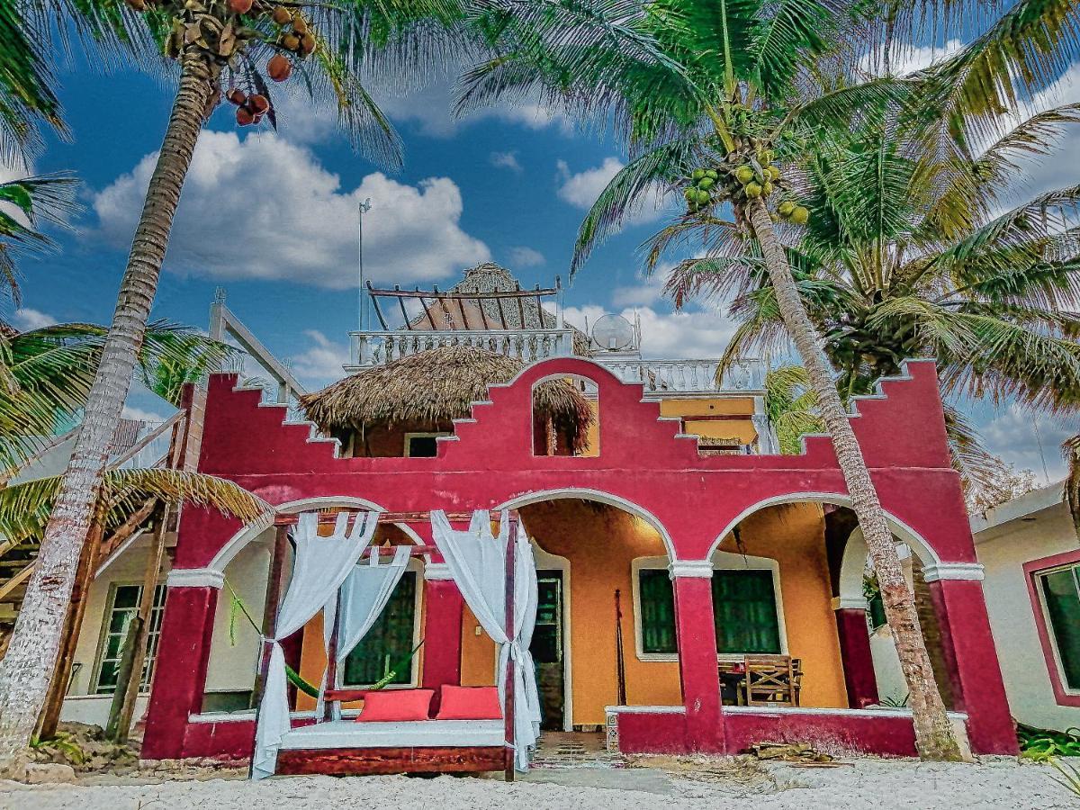 Beachfront Apartment Hacienda Del Cuyo El Cuyo Exterior foto